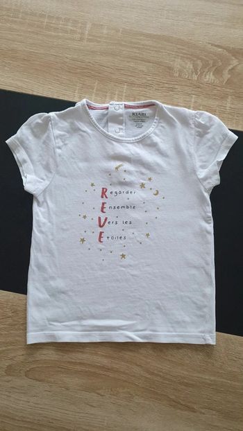 Tee-shirt manche courte 24 mois