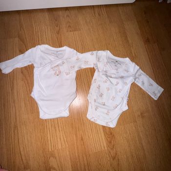 Lot de deux body, naissance