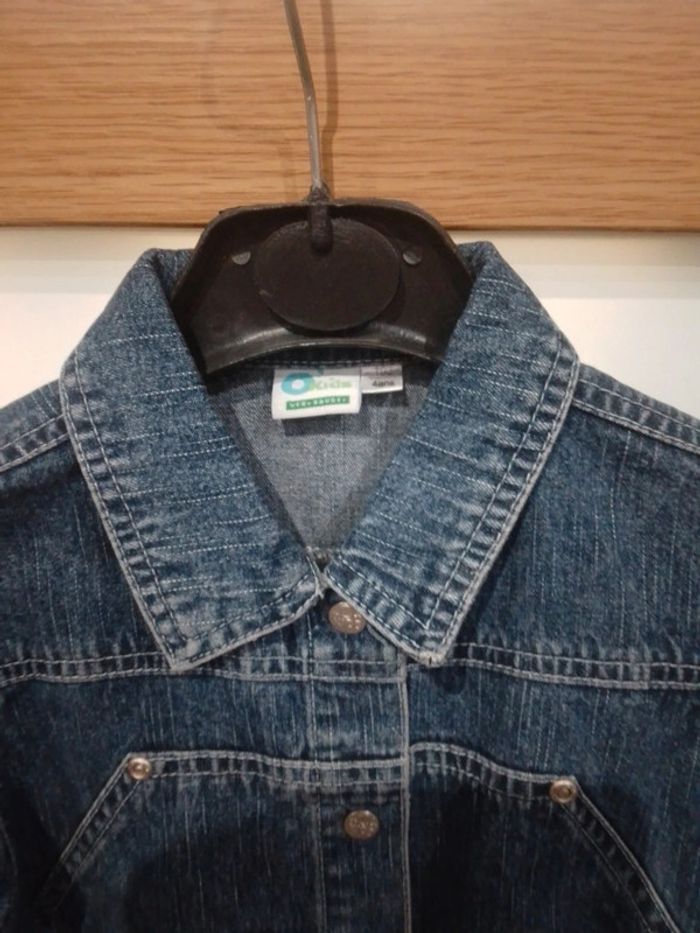 Manteau Veste en jean - Garçon 4 ans - photo numéro 3