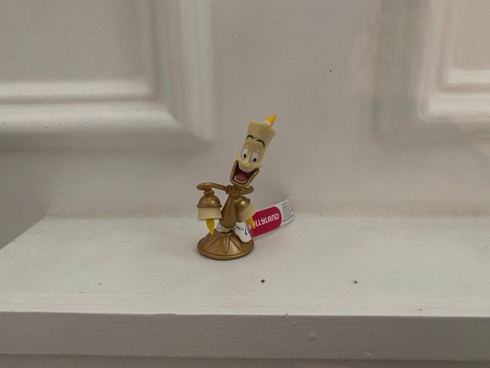 Figurine lumiere la belle et la bête disney