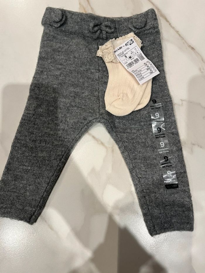 Pantalon chaud +chaussettes neuf avec étiquette