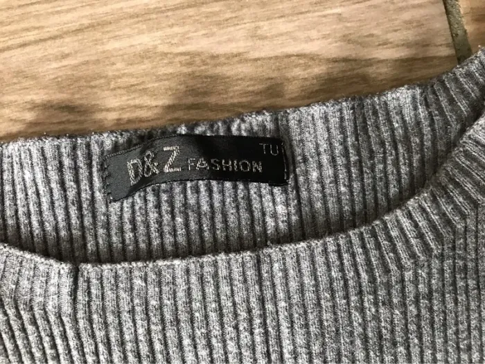 Robe longue  grise d&z fashion S - photo numéro 4