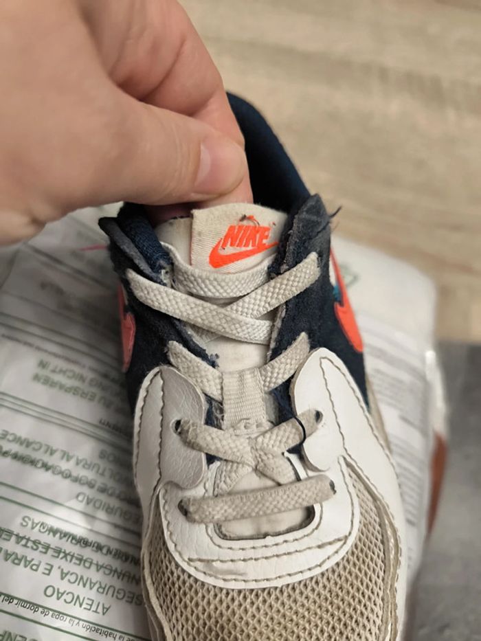 Baskets garçon lacets élastiques 28 Nike air - photo numéro 5