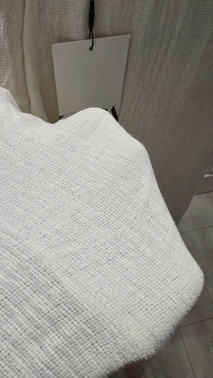 Pantalon large Zara Drapé devant - photo numéro 8