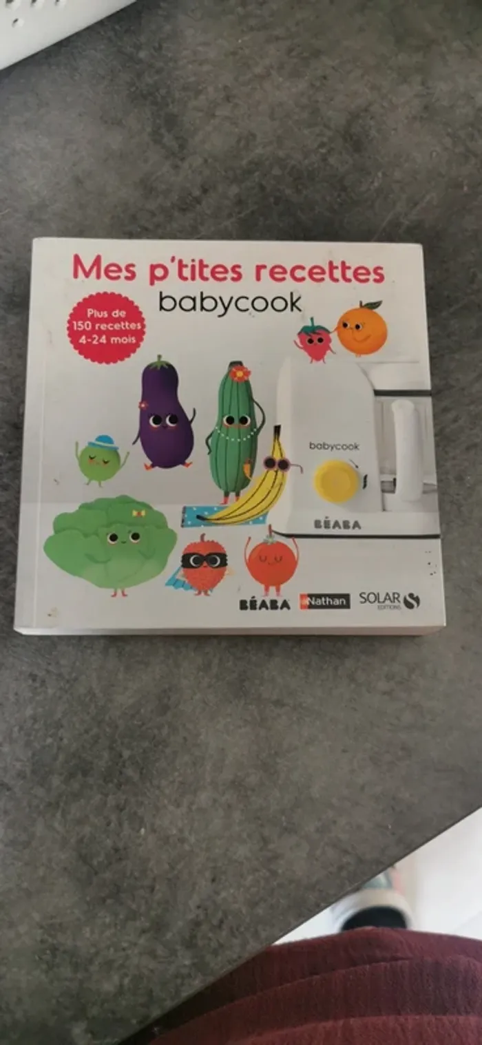 Livre recette babycook
