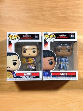 Lot 2 Funko Pop! Marvel Studios: Doctor Strange In The Multiverse Of Madness