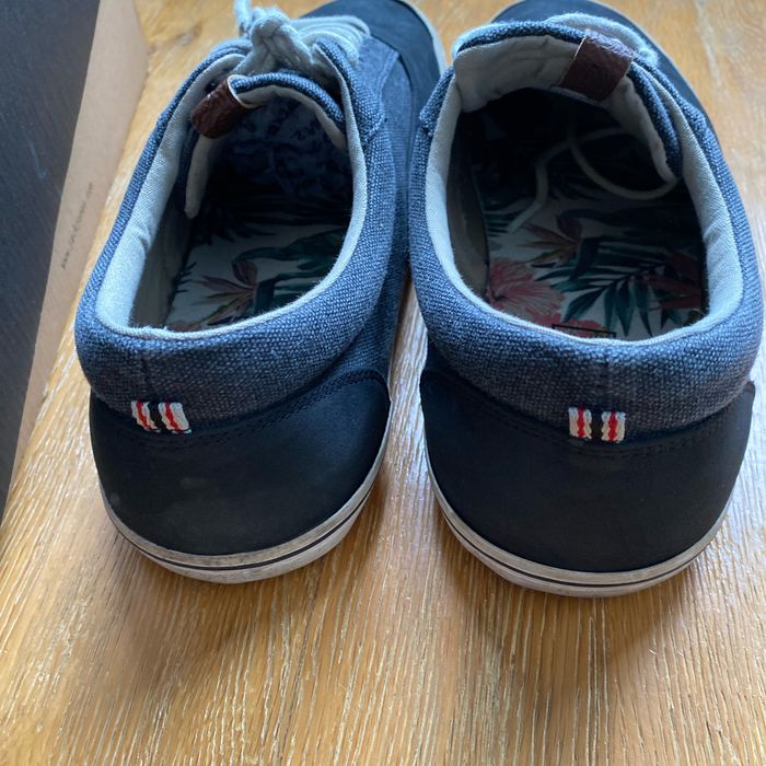 Sneakers en toile grise et noire Jack &Jones taille 43 - photo numéro 2