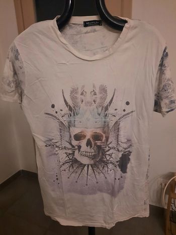 T-shirt homme tête de mort