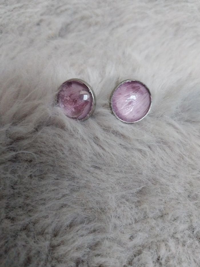 Boucles d'oreilles fleurs