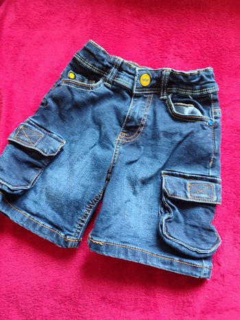 Short jean sergent major 3 ans