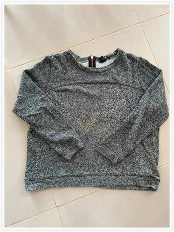Haut manche longue sweat-shirt L, h&m
