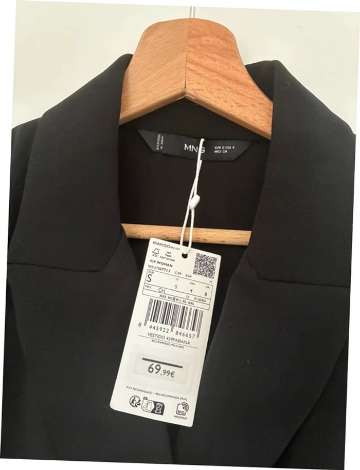 Robe blazer femme Mango neuve Taille S modèle Fabiana - photo numéro 7