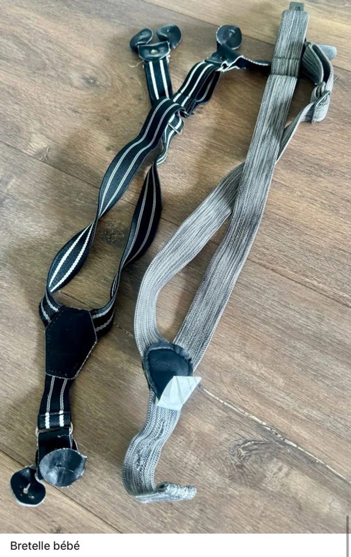 Lot de bretelles enfant