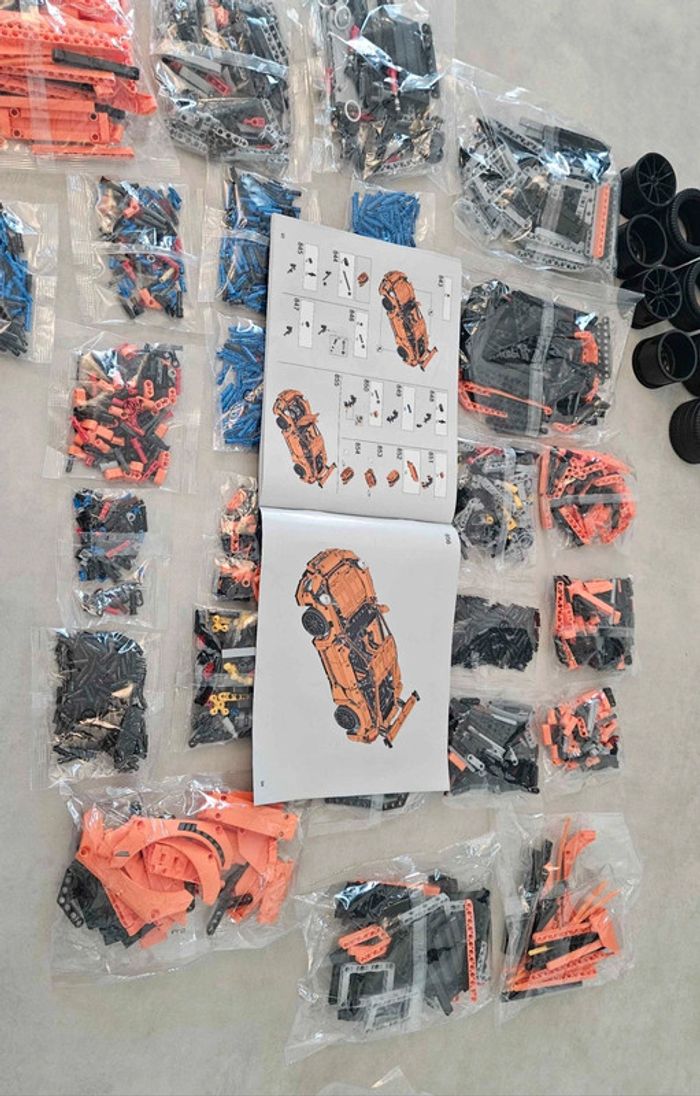 Set de construction Porsche 911 GT3 RS MOC Technic – Compatible avec LEGO 42056 - photo numéro 3