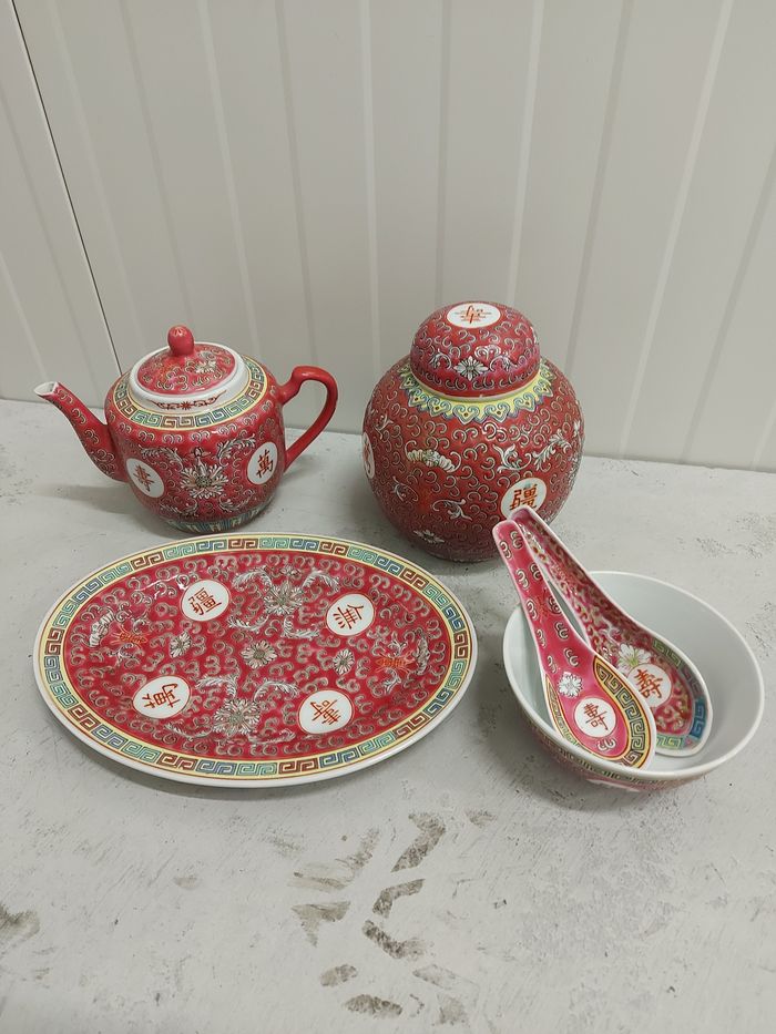 Lot porcelaine chinoise - photo numéro 3