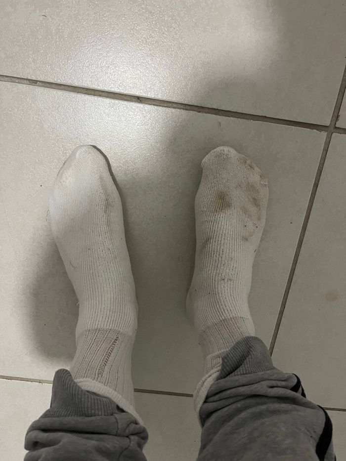 Chaussettes blanches personnalisé - photo numéro 3