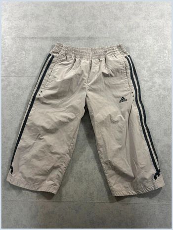 Pantacourt Adidas Gris logo brodé 12 ans