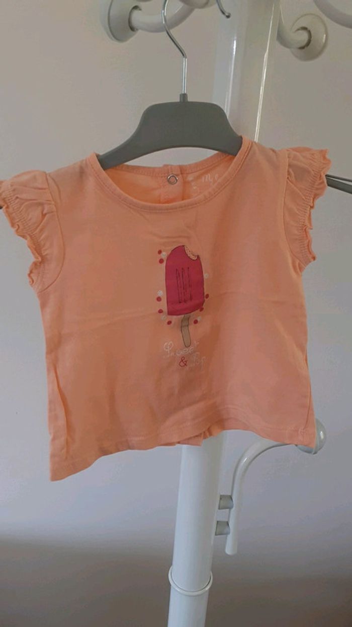 Tee-shirt  imprimé glace