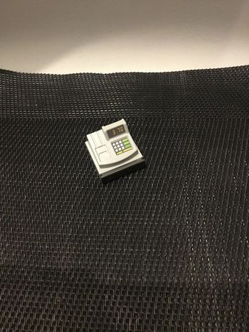 Playmobil caisse enregistreuse tiroirs-caisses grise magasin boutique commerce pièces détachées