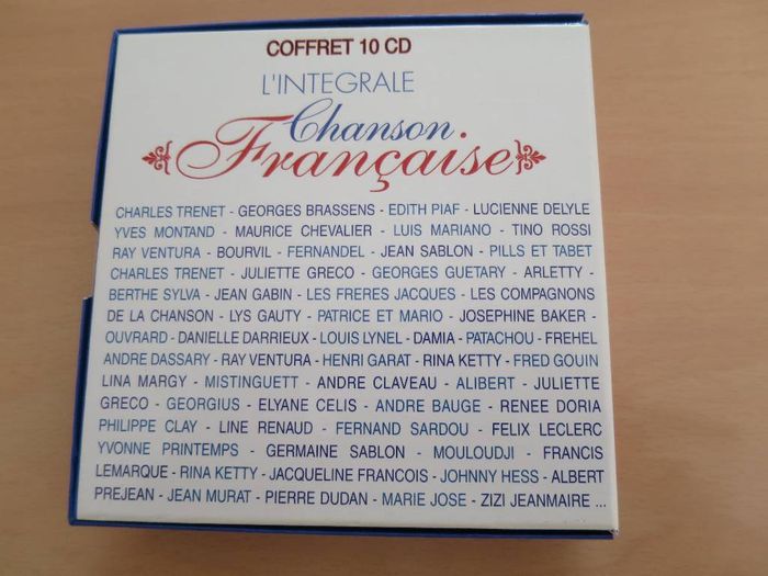 Coffret CD Neuf Chanson Française - photo numéro 2