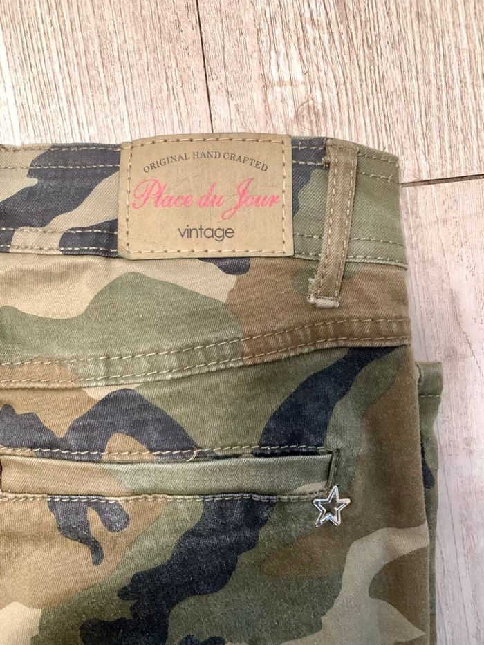 Pantalon imprimé camouflage - photo numéro 4