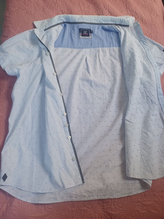 Chemise manche courte homme à motif terre de marins
taille xxxl - photo numéro 3