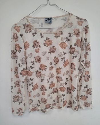 Tee-shirt manches longues " Char-lotte " Taille 38