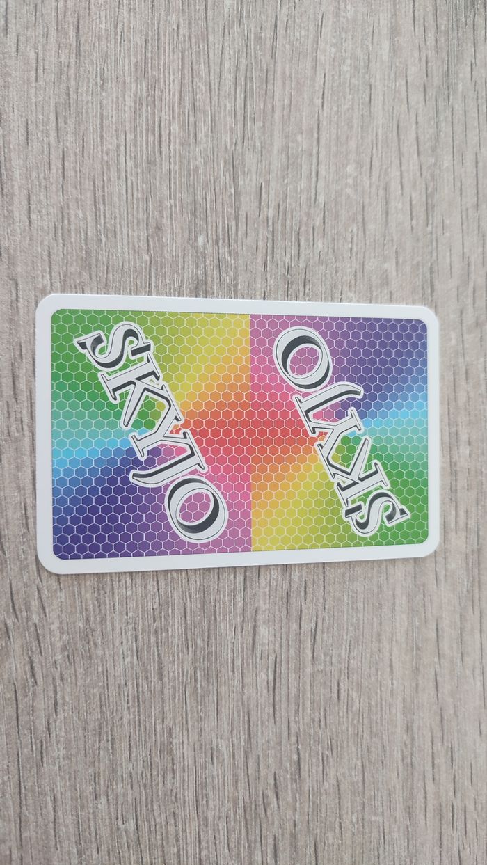 Carte numéro -2 n°-2 pièce détachée Skyjo jeu de société #E15 - photo numéro 2