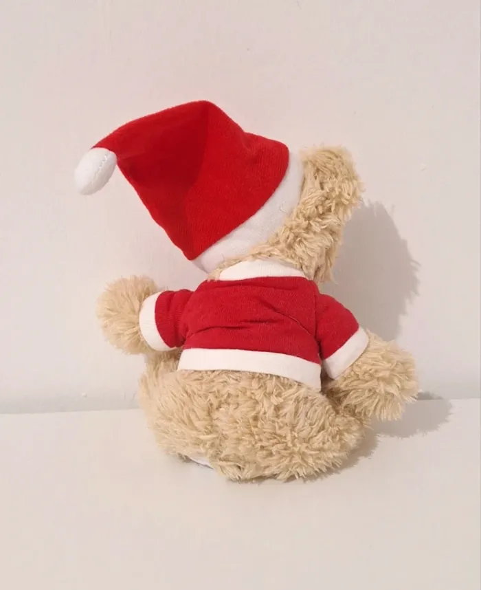 Petite peluche Ours de Noël - photo numéro 2