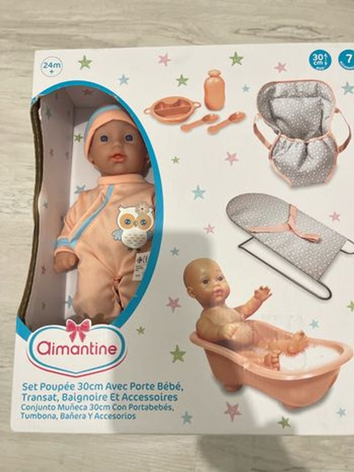 Poupon bébé avec accessoires - photo numéro 2