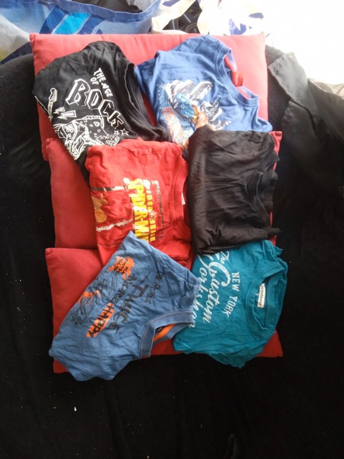 Lot de 6 tee-shirts manches longues