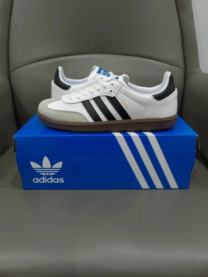 adidas Samba OG Cloud White Core Black taille 37 - photo numéro 5