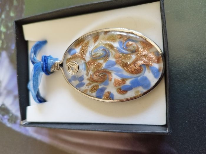 Collier d'inspiration Murano - photo numéro 2