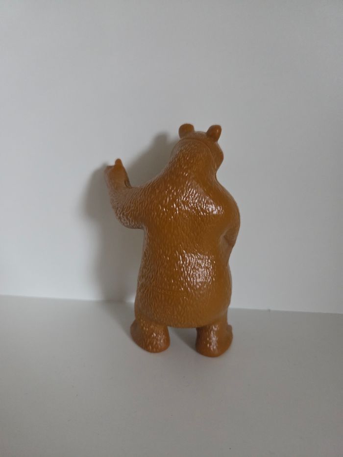Figurine Michka (L'Ours) - Masha et Michka - Non Articulée - Bon état - photo numéro 3