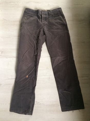 Pantalon marron chevignon  straight taille 38