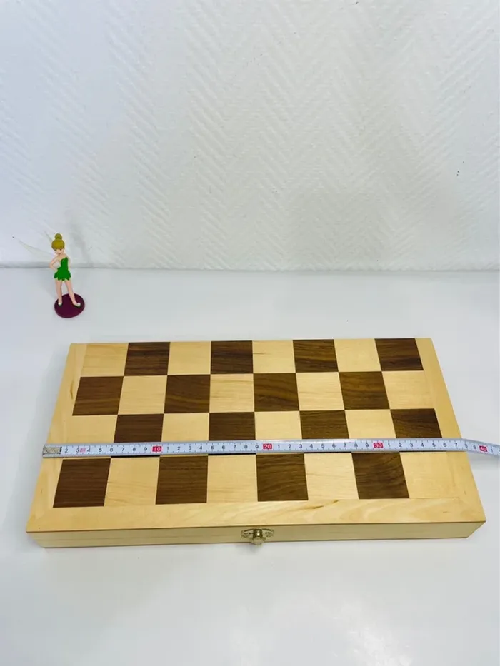 Jeu d’échecs en bois pliable - photo numéro 10
