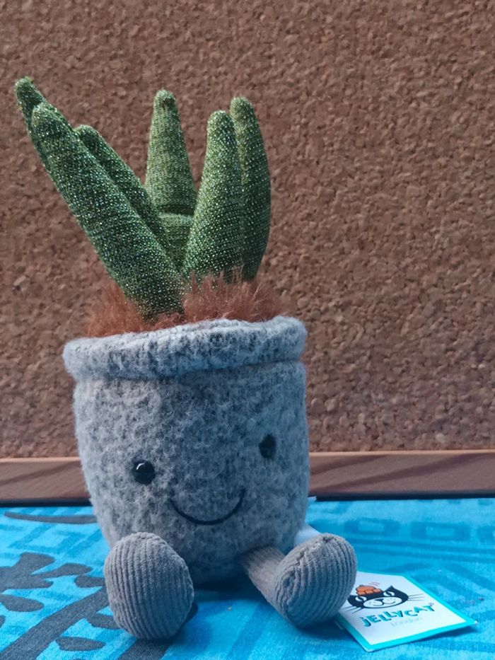 Peluche plante aloe silly succulente jellycat - photo numéro 7