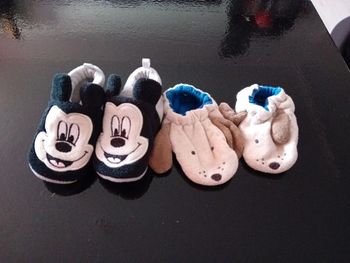 2 paire de chausson taille 3/6