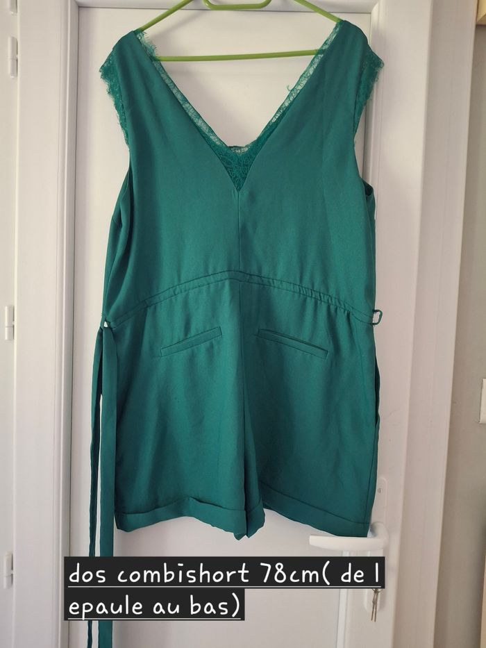 Combishort vert t40 - photo numéro 2