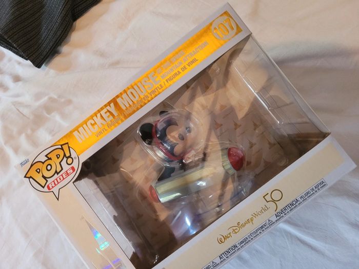 NEUF Figurine POP! #107 - Disney - Mickey Mouse Space Mountain
