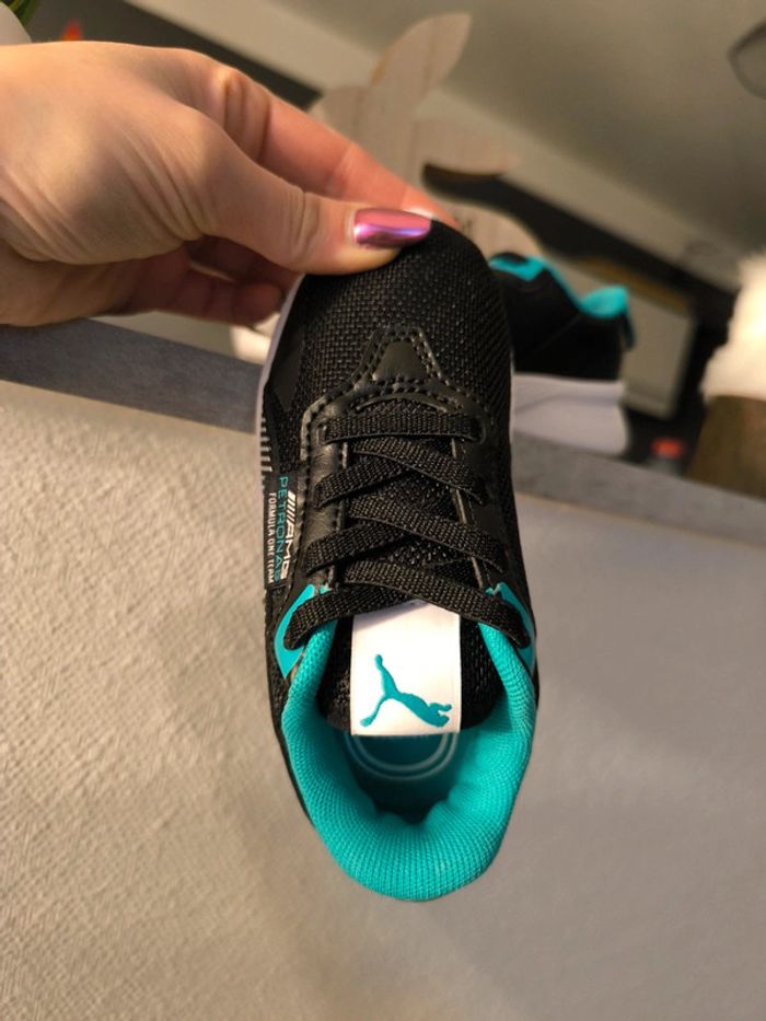 Basket puma ,lacets élastiques, neuve , édition AMG  , taille 23 , neuves , idée cadeau - photo numéro 7