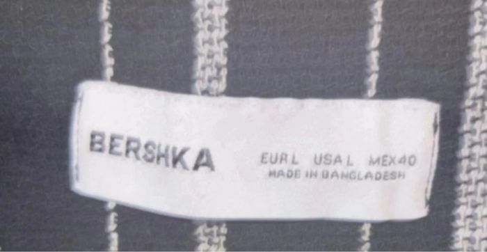 Chemise à manche courtes rayures