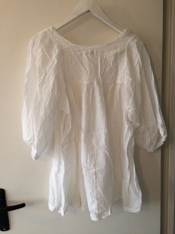 Haut blanc neuf taille S/M - photo numéro 3