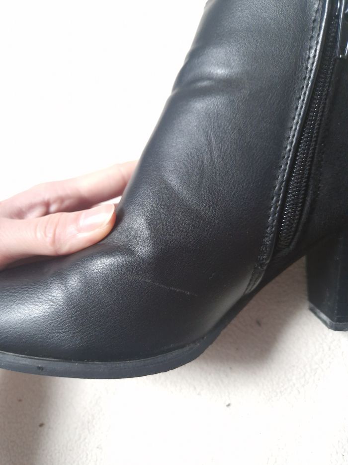 Bottine noir femme etam pointure 38 - photo numéro 7