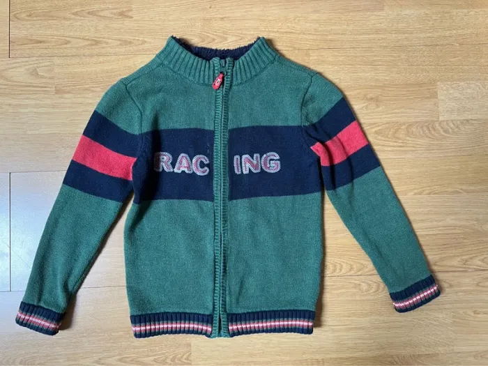 Lot de 2 gilets zippés 6 ans - photo numéro 2
