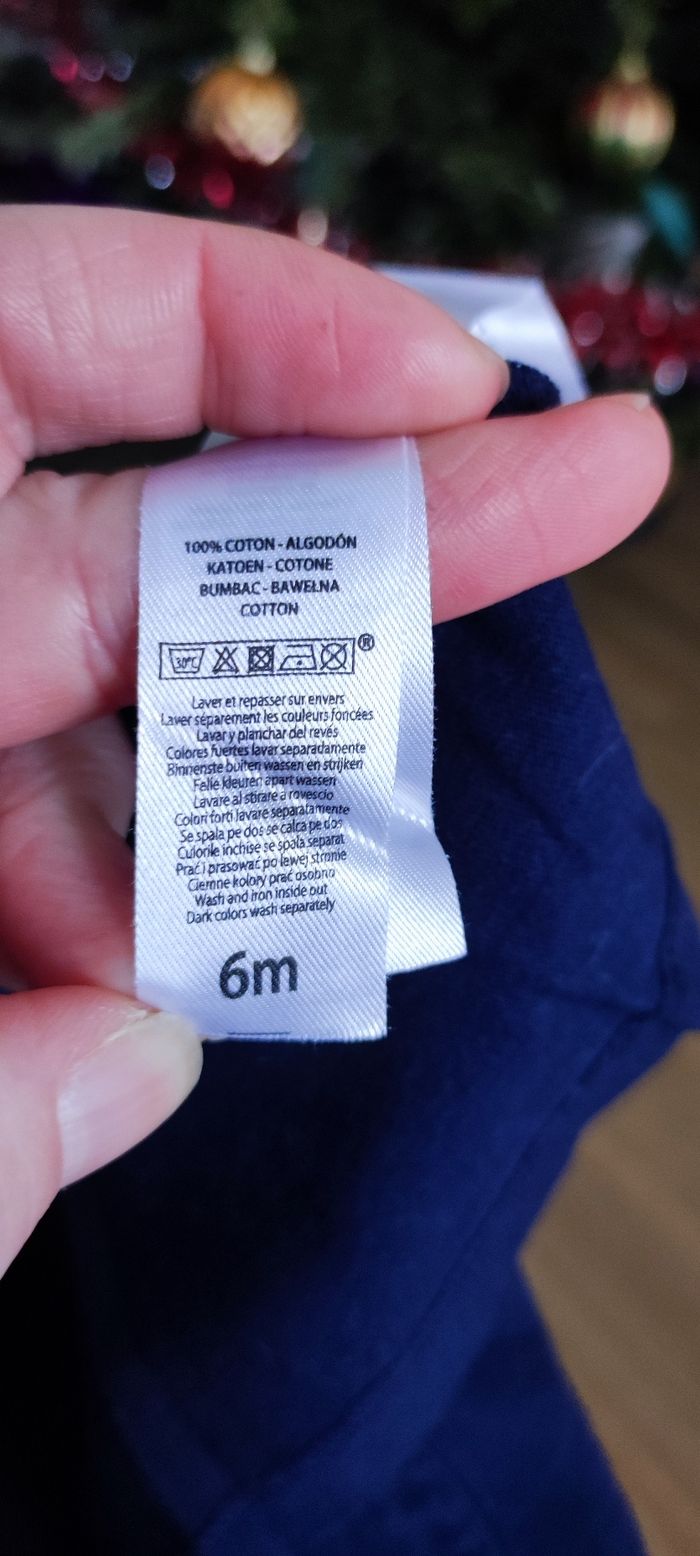 đ° Joli Tee-shirt Bleu Marine "Love" - 6 Mois âš - photo numĂ©ro 6