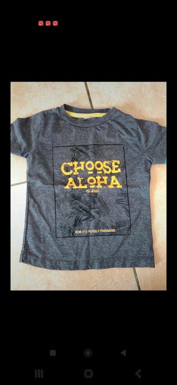 Tee shirt 2 ans