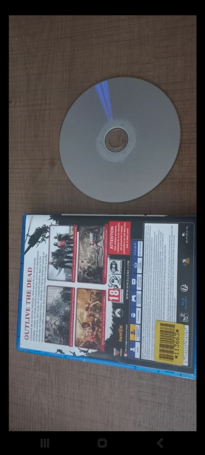 Jeux ps4 world z war - photo numéro 2