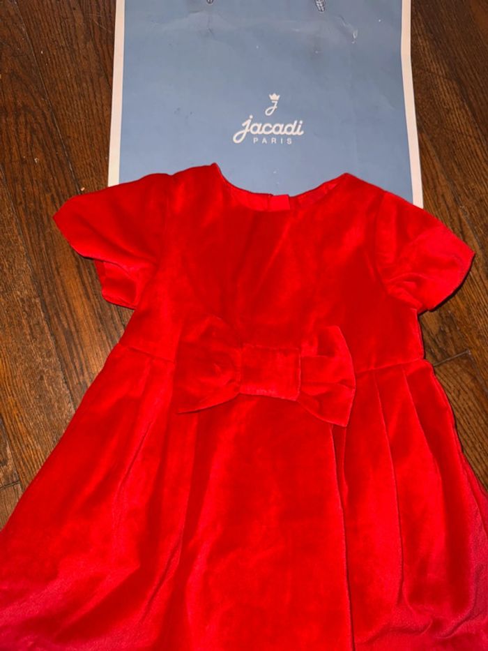 Robe velour Jacadi  6 mois - photo numéro 2