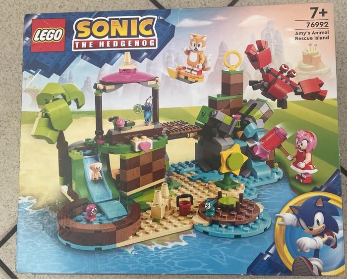 Lego Sonic 76992 L île de sauvetage des animaux d Amy